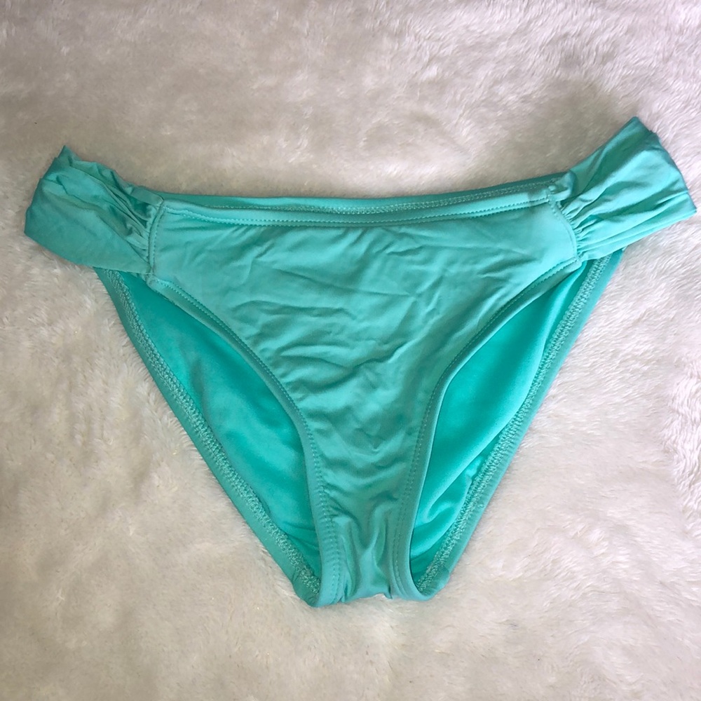 Turquoise bikini bottoms